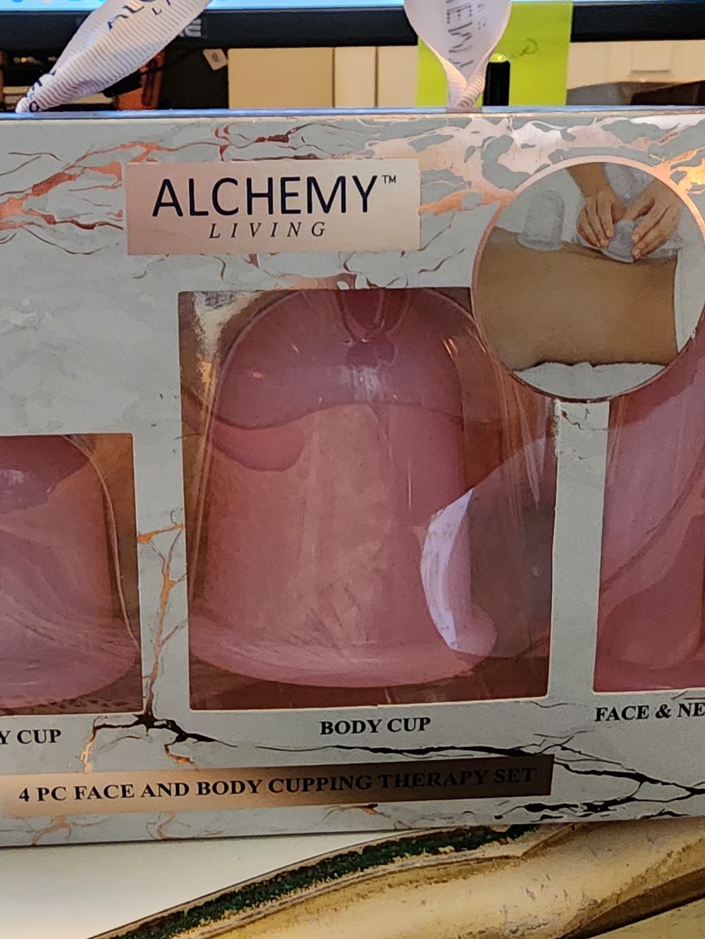 Pink Body & Face Cupping Therapy Set